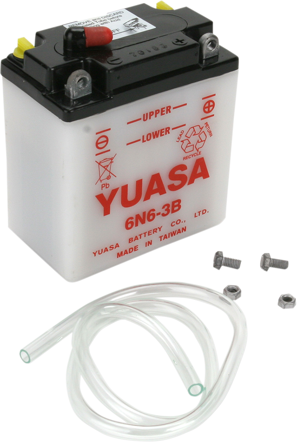 6V Battery / Accu 6N6-3B(DC) - YUASA - A-Quality
