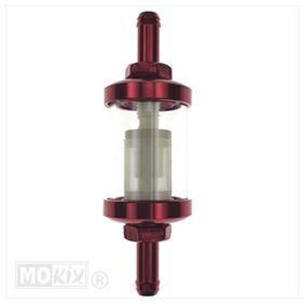 Fuel Filter - Benzinefilter - 7 mm - RED - A-Quality