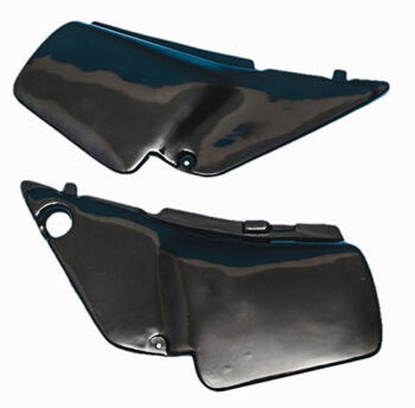 Honda Side Cover Set - Zijkapset MT5 / MT8 Paris Dakar black