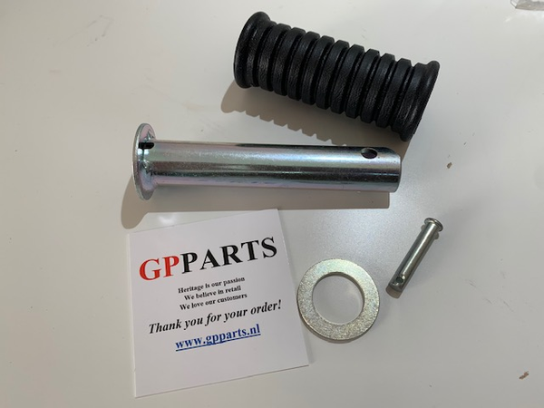 Suzuki Foot Pegs Set Front OEM / RV50 RV90 Fussraster Set Vorne Original