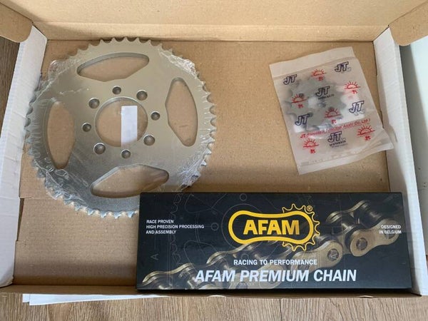 RV125 Sprocket Chain Set -  Kettensatz RV125