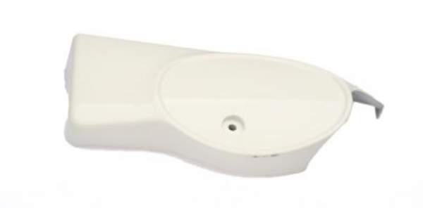 Suzuki TS50ER Frame Cover Left White