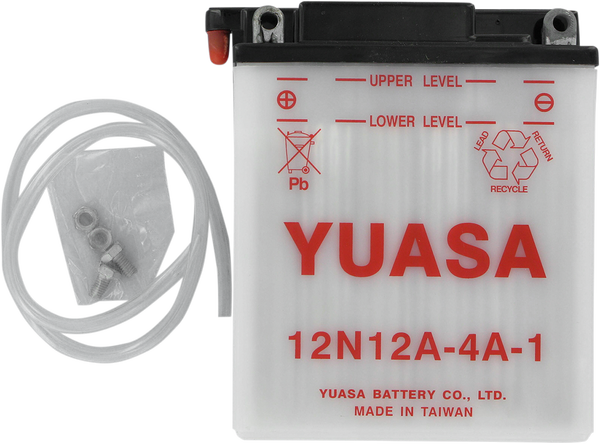 12V Battery / Accu 12N12A-4A-1(DC) - YUASA - A-Quality
