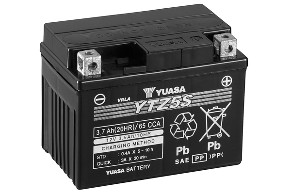 12V Battery / Accu YTZ5S(WC) - YUASA - A-Quality