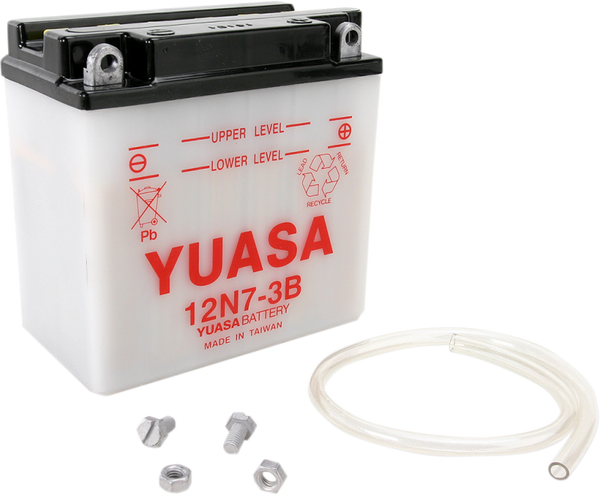 12V Battery / Accu 12N7-3B(DC) - YUASA - A-Quality
