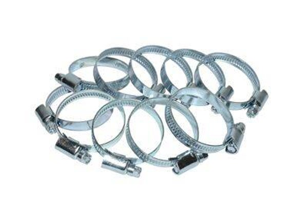 Slangklem - 30-45mm - RVS