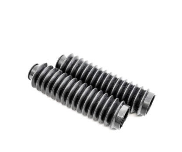 Yamaha Fork Rubber - Voorvorkrubbers Set - DT50MX - Black - 56J0-23191-00