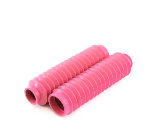 Yamaha Fork Rubber - Voorvorkrubbers Set - DT50MX - Magenta