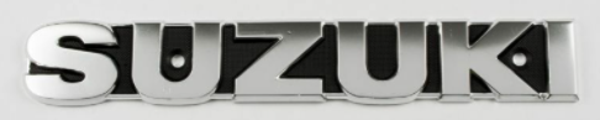 Suzuki Fuel Tank Emblem "SUZUKI" Type 4 - 68111-34000
