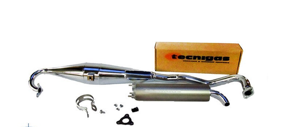 Tomos Uitlaat A35 - NEXT R Chroom - PROMA / TECNIGAS