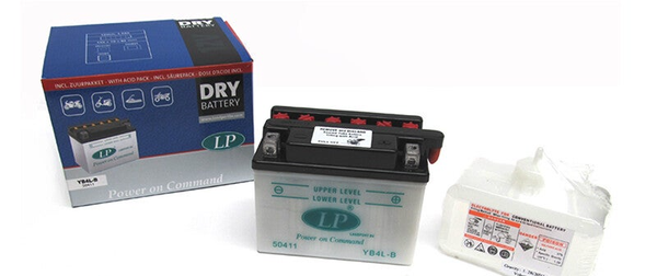 12V Battery  / Accu CB4-LB -YB4L-B - Suzuki - 121x71x92