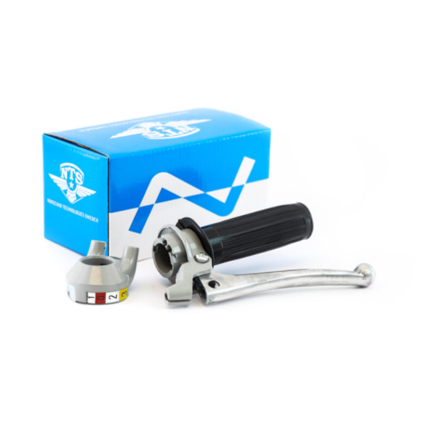 Gear Shift Handle Grey - Black - 3 Gears - Type B - KSZ