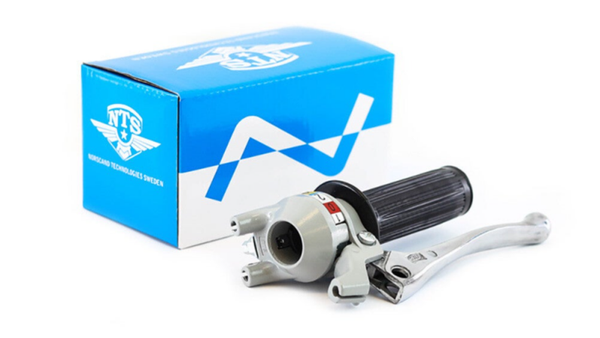 Gear Shift Handle Grey - Black - 2 Gears - Type D -