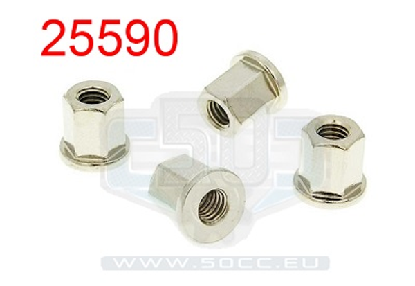 Nut - Moer - M6 - Honda - Cilinderkop (XR50)