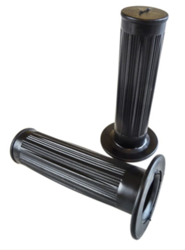 Magura Grip Set - Handvaten Classic Custom - 24/24 - Black - Kreidler / Sachs / Zundapp / Universal