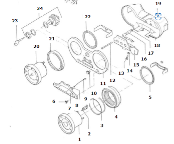 Kreidler Cockpit Onderdelen - VDO - 80mm - Chrome Randen - 1977-
