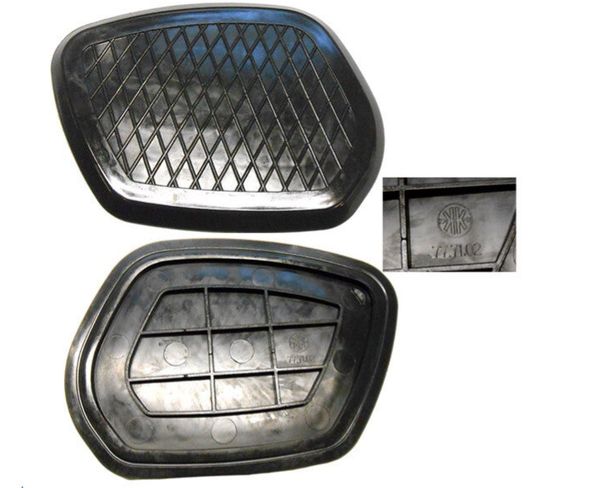 Kreidler Knierubber - 1965 Buffel Tank Links Zwart - 77.71.02