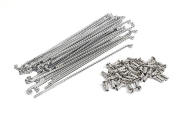 Spoke Set - Spakenset 183mm - Chrome - Kreidler - 67.89.04