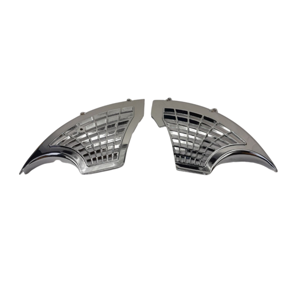 Zundapp Halve maan Set - 510-517-529-530 - Aluminium - 510-10.130/510-10.140