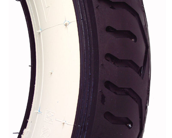Tires 10 x 120 x 70 - MITAS/SAVA MC22 - White Wall - Vespa LX
