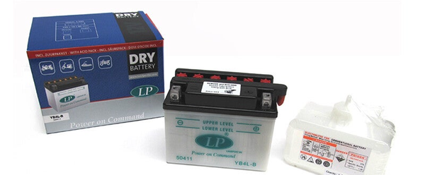 12V Battery / Accu YB4L-B 4AH -