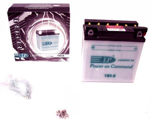 12V Battery / Accu YB9B 9AH ( Vespa, Etc)