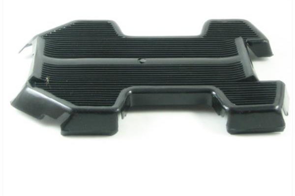 Puch Central Frame Side Cover - Treeplank - Black/Zwart - MAXI