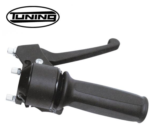 Throttle Handle - Gashendel - MBK 51 - RH - Black