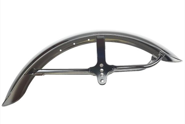Yamaha Front Fender / Mudguard / Spatbord Voorzijde - FS1 - Chrome - Drum Brake -