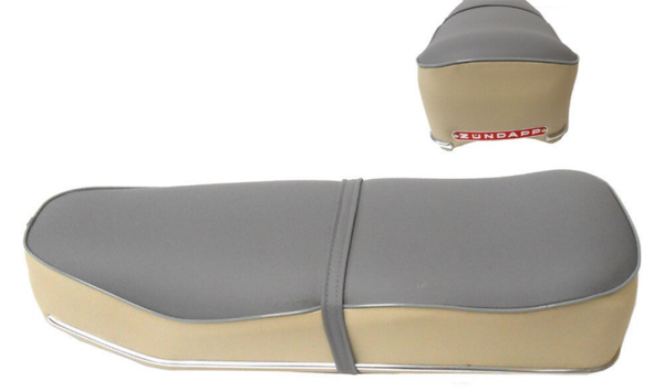 Buddyseat Zundapp - 510/515/433 - Grey/White - 1962-1965 - Zonder Embleem