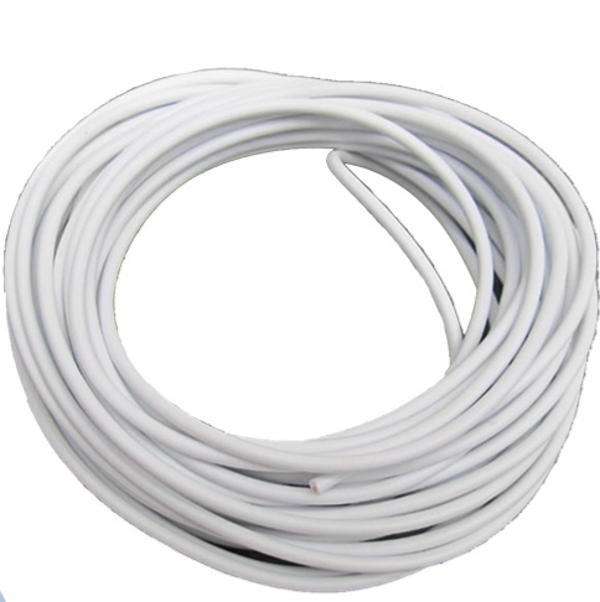 Universeel Elektrische Draad - 0.3mm - Wit / White