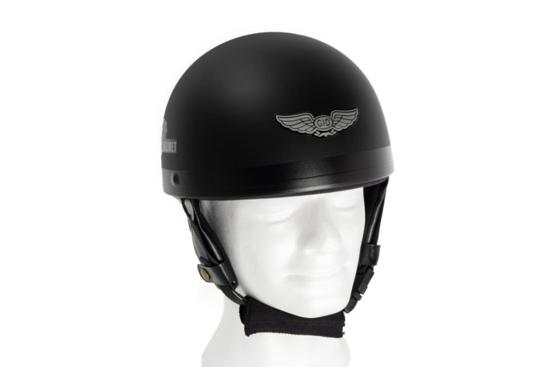 Helmet Helm Retro / Classic Black - Willempie