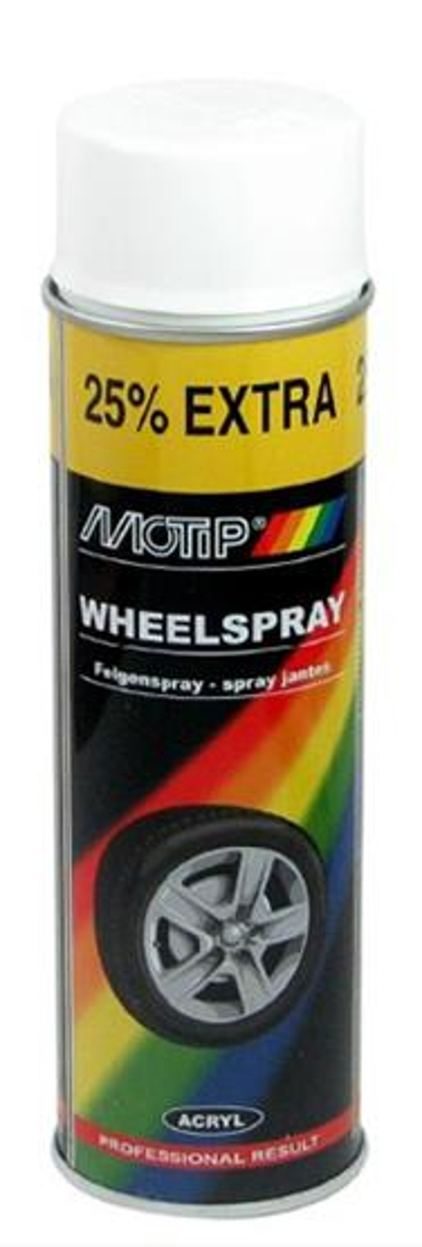 MOTIP Velgenlak Wit - 400ml - SPRAY - 04003