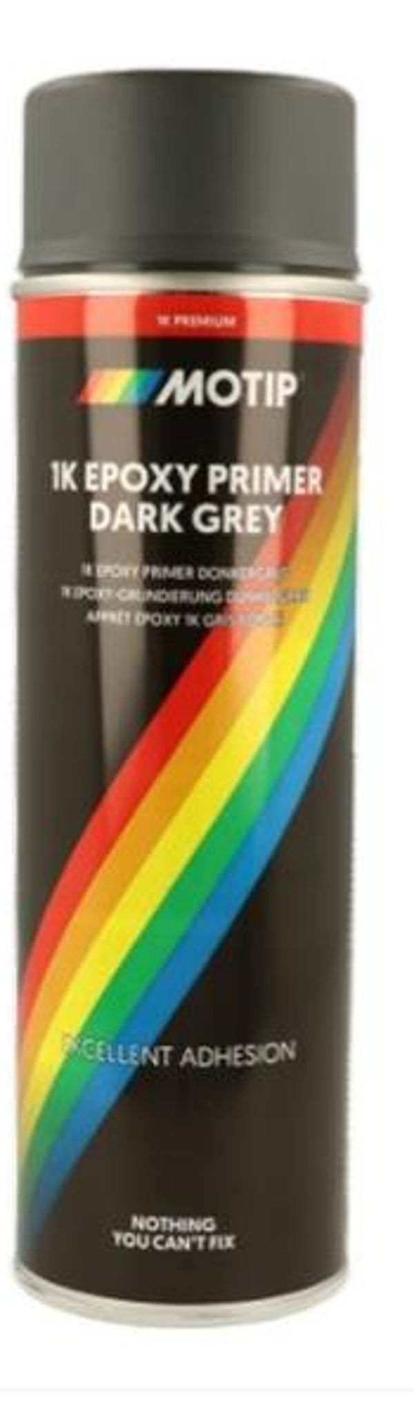 MOTIP 1K Epoxy Primer Donker Grijs - 500ml - SPRAY - 04119