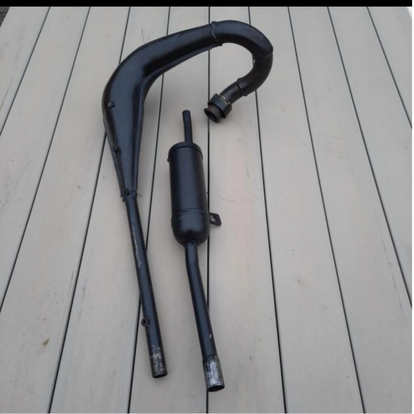 Yamaha Exhaust - Uitlaatdemper - DT50M / ENDURO - USED