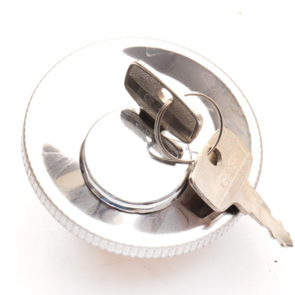 Yamaha Tankdop - Fuel Cap - FS1-RD50M - With Lock - Chrome - 3FU246501100