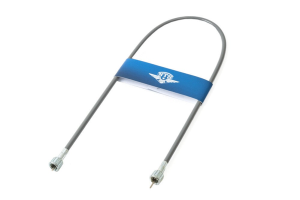 VDO Cable Speedo - Kilometerteller Kabel - Grijs - 750mm - VDO Tellerkabel (met adapter voor Huret)