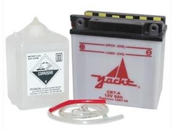 12V Battery / Accu CB7-A  - YB7-A - 137x77x132