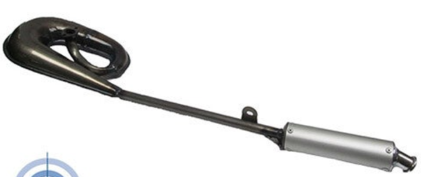 Puch Exhaust - Uitlaatdemper - Maxi - 22mm - TECNO - Circuit