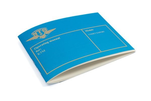 Owners Manual - Gebruikers handleiding - KTM Comet - English