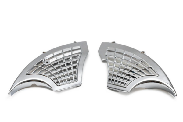 Zundapp Halve maan Set - 510-515 - Aluminium - 510-10.130/510-10.140