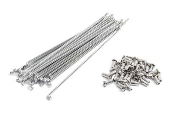 Spoke Set - Spakenset 190mm - Chrome - 36 Stuks - Universal