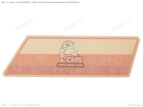 Suzuki Sticker Frame Side Cover - TS250ER - 68146-30900-69F