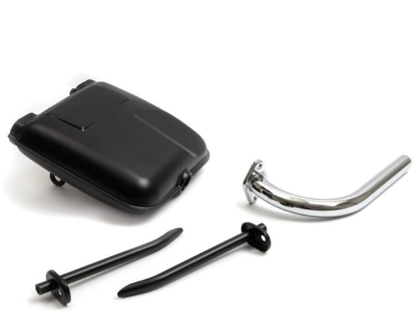 Puch Exhaust - Uitlaatdemper - MS50 - Set - Complete - 050.3.1600.0