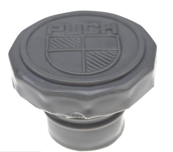 Puch Tankdop - Fuel Cap - Grey - With Logo - Maxi