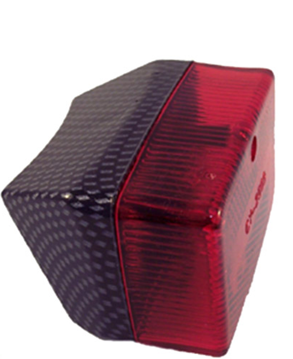 Puch Rear Light - Achterlicht - Carbon - Puch Maxi/ Honda Camino