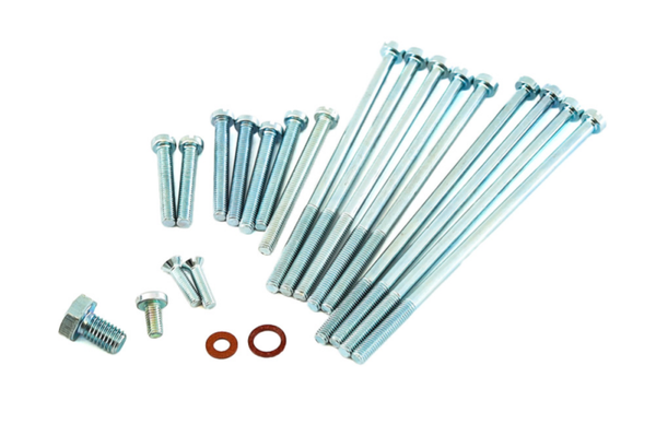 Zundapp Engine Bolt Set - Boutset Motorblok - 5 Speed / Gears - 21Pcs
