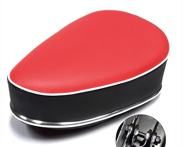 Buddyseat Universal - Puch Condor - Triangel - Zwart/Red/White