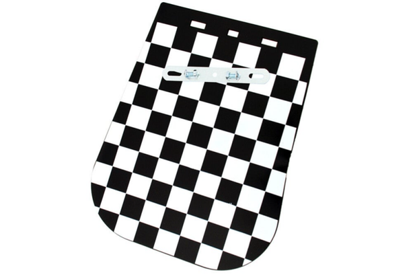 Mud Flap - Spatlap "Checked Flag"