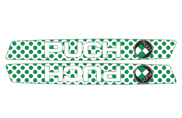 Puch Sticker Set - Maxi - 'Green Dots''